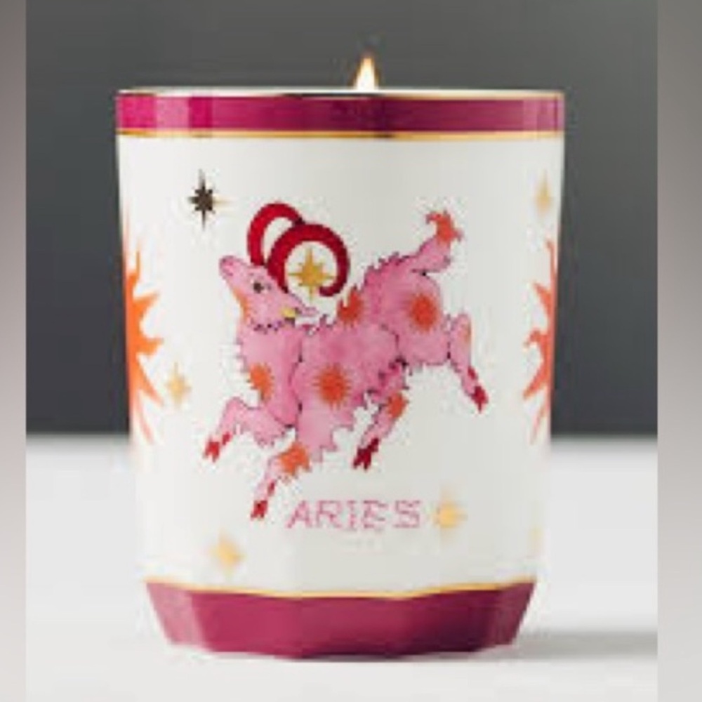 LOU BENESCH X ANTHROPOLOGIE STARGAZER ZODIAC BOXED CANDLE Aries